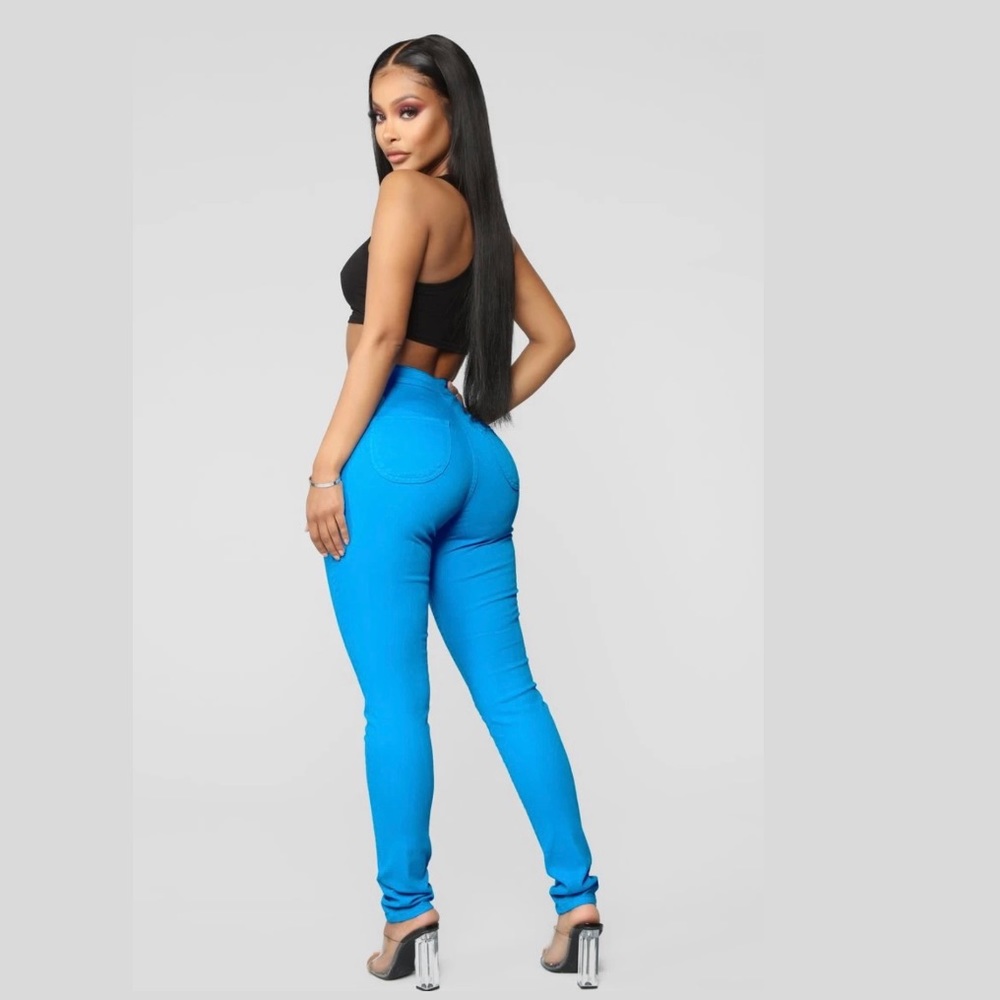 Fashion Nova Stretch Denim Pants
